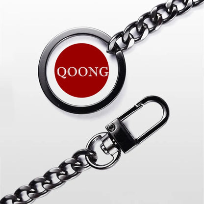 High Quality Three Colors Fashion Men Women Keychain Anti-lost Long Chain Key Ring Metal Car Key Chain Bag Charms Pendant Y54