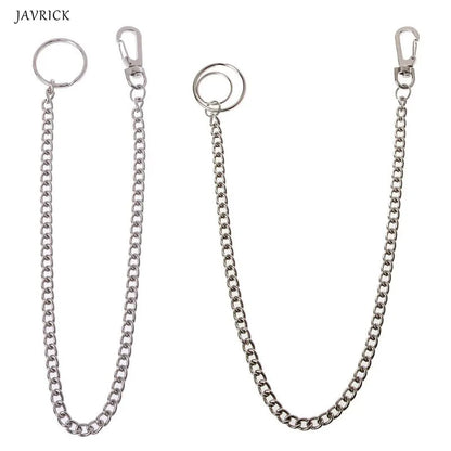 Hip Hop Pants Chain Secure Travel Wallet Chain Heavy Duty Jeans Link Coil Leash