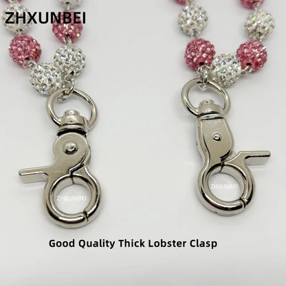 1pc Disco Ball Rhinestone Wallet Chain Hip Hop Fashion Jewelry Pendant Cluster Pants Jean Pocket Belt Chain for Men Gifts