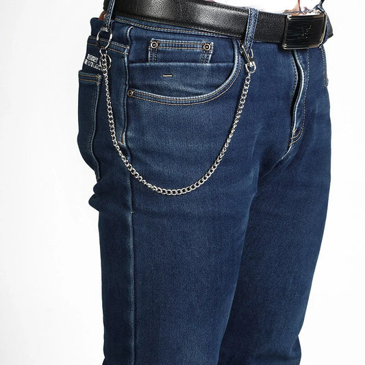 1 to 3 Layers Long Metal Belt Chain Rock Punk Hook Pants Belt Metal Wallet Chain Keychain Ring Key Ring