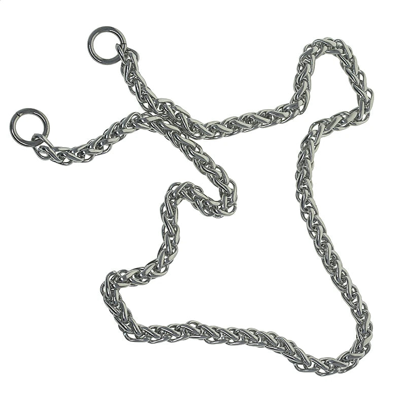 customized  length 30cm-100cm stainless steel 6mm basket snake BSK chain wallet jean biker keychain bag strap DIY replacement