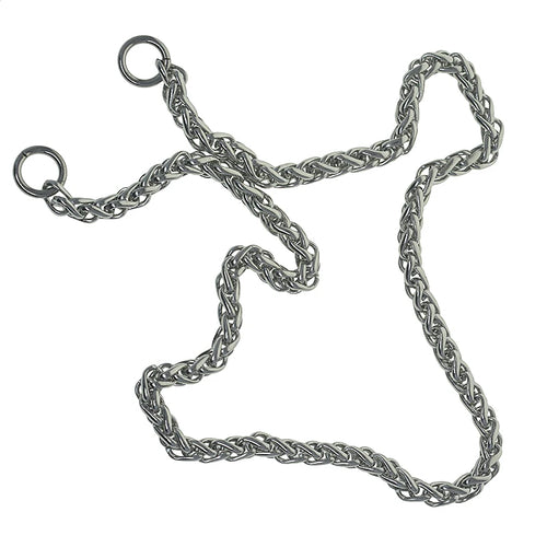customized  length 30cm-100cm stainless steel 6mm basket snake BSK chain wallet jean biker keychain bag strap DIY replacement