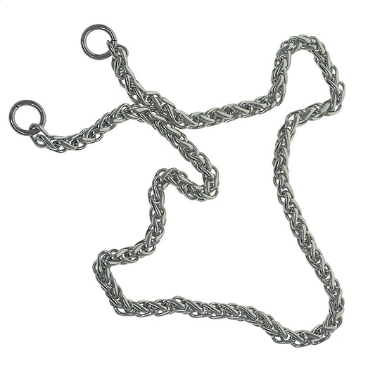 customized  length 30cm-100cm stainless steel 6mm basket snake BSK chain wallet jean biker keychain bag strap DIY replacement